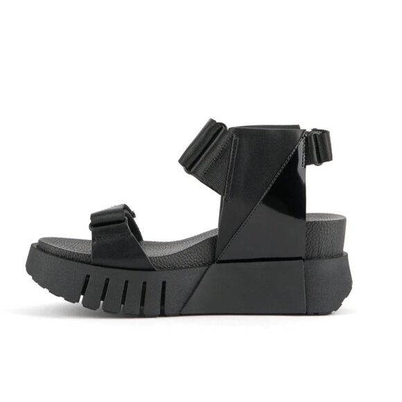 Black United Nude Delta Run Sandal - 41 - Picture 6 of 11